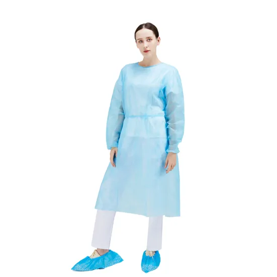 AIMMAX 25gsm Blue Disposable Isolation Gowns for Sale - Perfect for the American Market