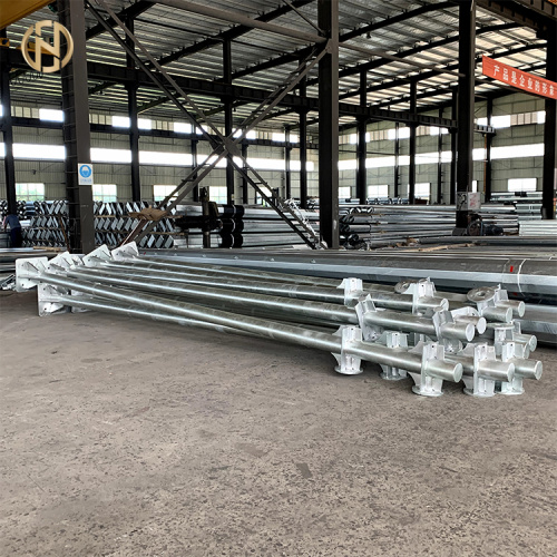 Hot Dip Galvanized 11M Steel Light Pole