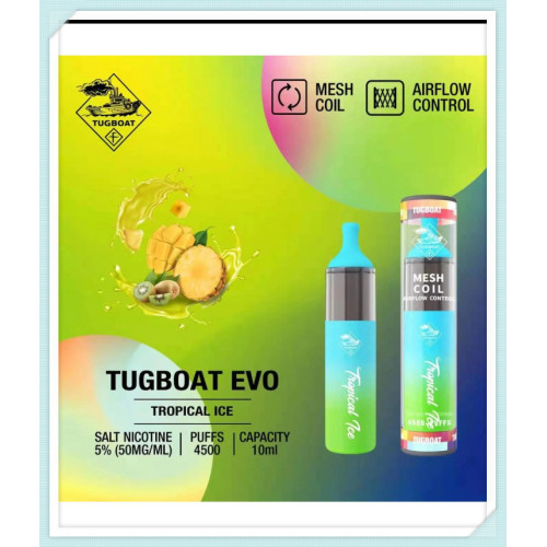 Kit descartável rebocador evo 4500 puffs