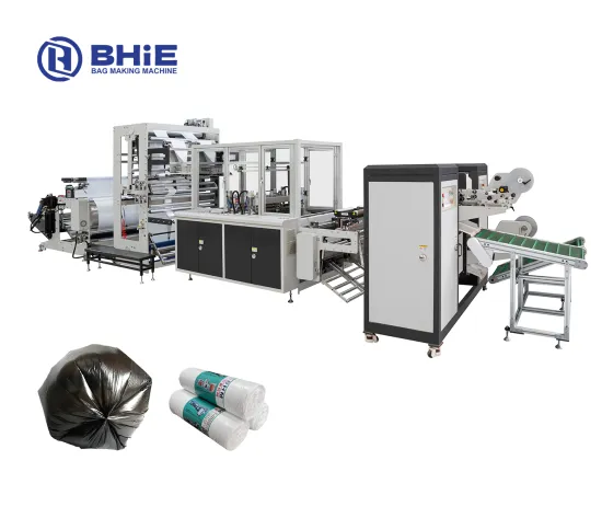 Small Size Star Seal Garbage Bag Machine: The BHiE BLS860HG2-AR300 Shuttle System for Efficient Waste Management