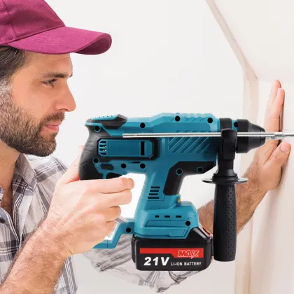 Cordless Multifunctional 21V Electric Rotary Hammer Drill