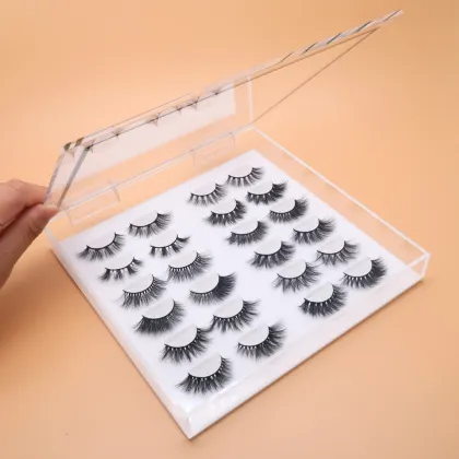 Lash Organizer Acrylic Eyelash Storage Box