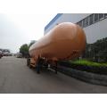 Circular Type Shape Gasoline Fuel Truck Tanker Trailer