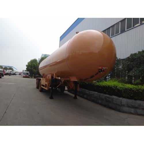 Circular Type Shape Gasoline Fuel Truck Tanker Trailer