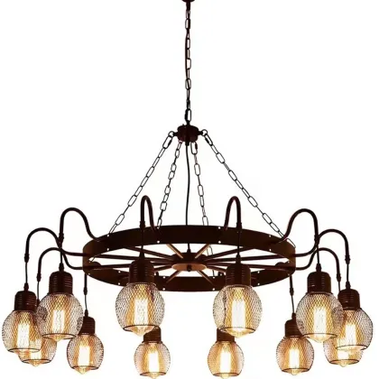 Retro Creative Industrial Chandelier Designs