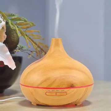 400ml Portable Wood Grain Aroma Essential Oil Diffuser