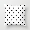 Simple plain Christmas limited printed cotton pillowcase