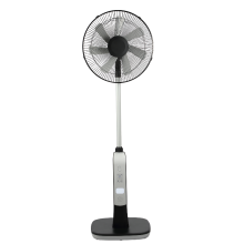 Portable Solar Rechargeable Fan with Adjustable Airflow