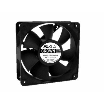 12038 Dc Brushed Axial Flow Exhaust Cooling Fan