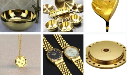 gold pvd coating watch