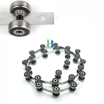 Escalator Bearing Newel Chain &amp; Rotary Chain Newel untuk Bahagian Escalator
