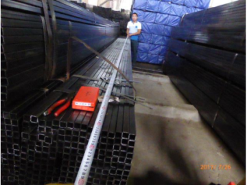 Pre-Production Inspection Square pipes
