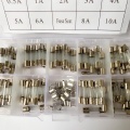 100 pcs / set of 5x20 mm fast blow fuse kit, various specifications, 0.5A 1A 2A 3A 4A 5A 6A 8A 10A fuse seat 10pcs each