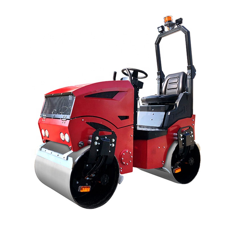 Diesel Gasoline Engine 2TON Vibration Road Rollers Compactor