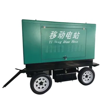 Chinese Manufacturer 100kW Silent Diesel Generator Mobile Trailer Power Station