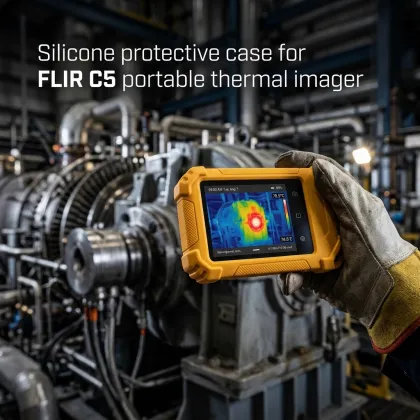 Silicone FLIR C5 portable thermal imager protective case