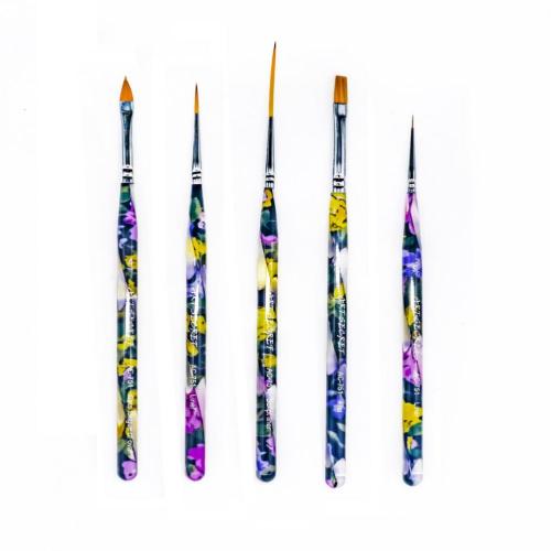 5 pcs Professional Nail Brush Set