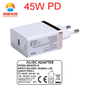 20WPD 30WPD 45WPD Fast Charger CE FCC PSE