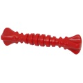 Percell 4,5 &quot;Nylon Dog Chew Spiral Bone Strawberry Doft