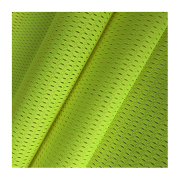 Affordable 100% Polyester Reflective Mesh Fabric for Safety Vests