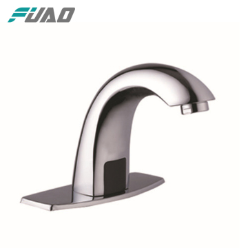 FUAO High quality stainless steel automatic swan faucet