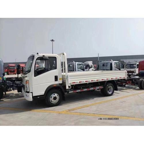 Howo thương hiệu mới 4x2 Rhd Cargo Lorry Van Truck