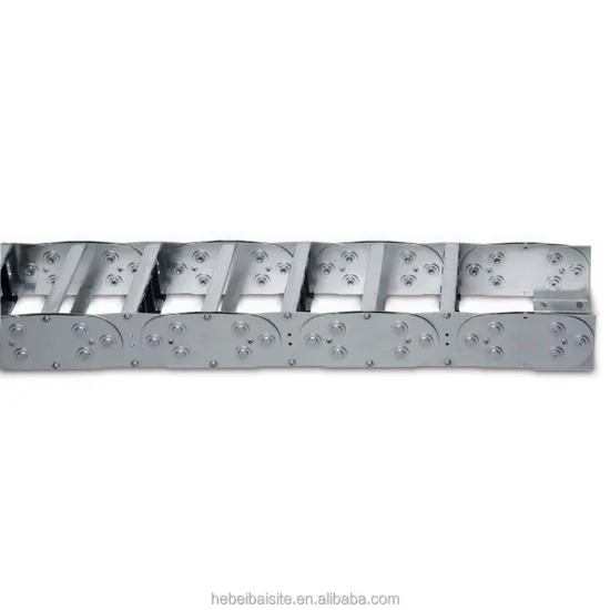 Stainless steel cable drag chain