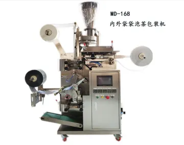 Small Scale Volumetric Tea Bag Packing Machine with 316 Hopper and Double Chambers