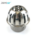 Stainless steel floor drain circular card type balcony