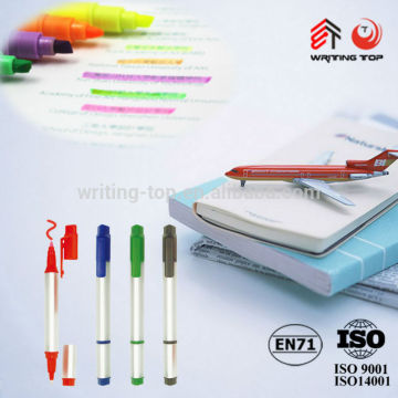 2014 double head pen with highlight refill