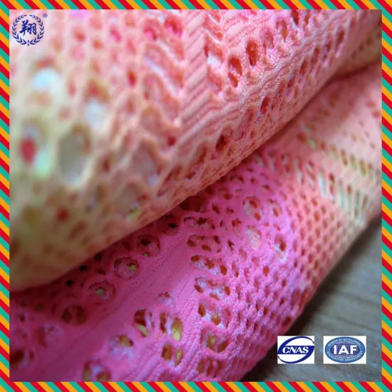 2016 Knitted Mesh Jacquard Print Fabric