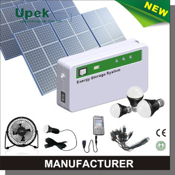 unique design solar lighting system for home with  LiFePO4 battery