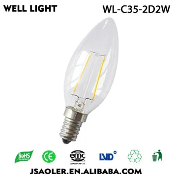 2W led filament bulb indoor lighting china manufacturer Factory Price LED Bulbs