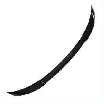 ABS Car Flap Spoiler with Carbon Fiber Rear Roof Trunk Wing