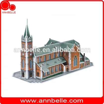world architecture 3d puzzle Myeong-dong Cathedral Church (Korea)