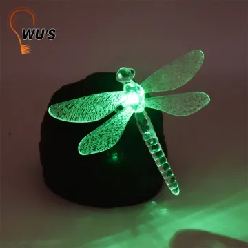 1 changeable color light dragonfly modelling lamp holder custom cute stylish resin lamp
