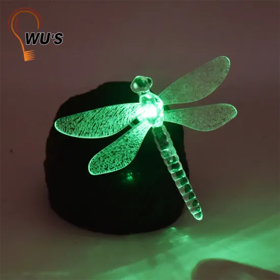 1 changeable color light dragonfly modelling lamp holder custom cute stylish resin lamp