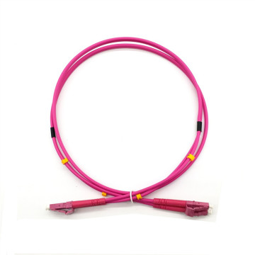 Fiber Optical Patch Cord LC-LC Multimode OM4 Duplex