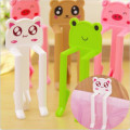 2pcs/set Lovely Cartoon Animal Practical Trash Can Clamp Plastic Garbage Bag Clip Fixed Waste Bin Bag Holder Rubbish Clip