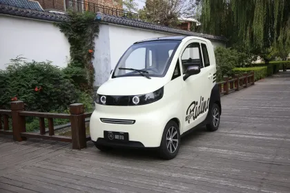 City Use 4 Wheel Electric Vehicles EEC Coc Certificate Electric Vehicles with Lithium Battery