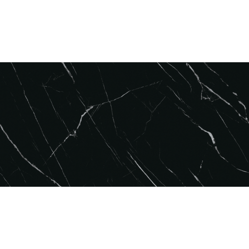 Piatra sinterizata cu textura de marmura alb-negru