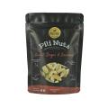 Recyclebare PE No.4 Mat Black Snack Food Packaging Bag met ritssluiting