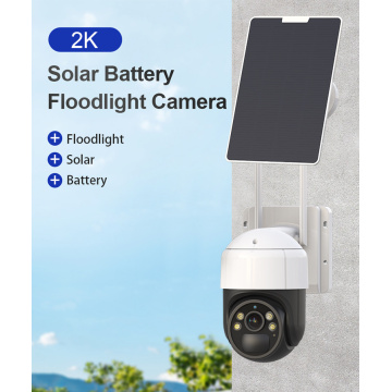 CCTV Camera With Solar Panel Wireless Connection