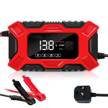 12V 6A Automatic Intelligent Start-Stop Pulse Repair Battery Charger for Motorcycle Batteries