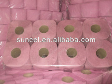 Pink Color Toilet Paper