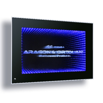 2014 new arrival aluminum frame led infinity mirror light for hotel