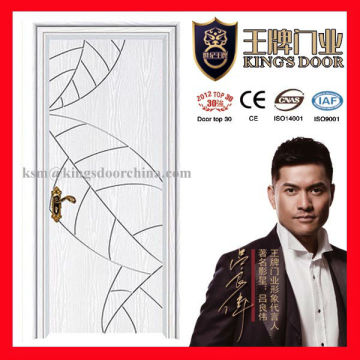 Pre-hung interior wooden door for project