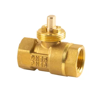Factory Direct Brass Two-Way Ball Valve Body with NPT Threaded Connection DN15 DN20