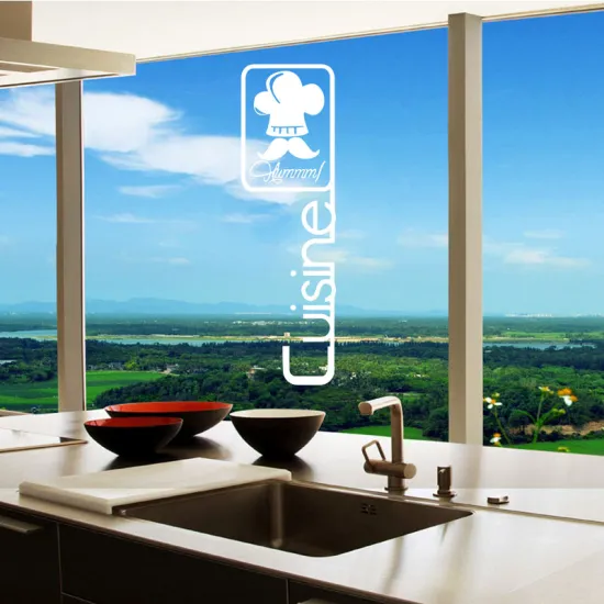 Sticker French cuisine vinyl wall sticker decal art mural wallpaper kitchen door sign home decoration house decoration DD0301
