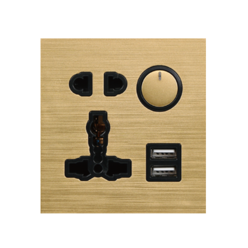 LD Serie 1 Gang 13A+1 Gang 16a mit USB